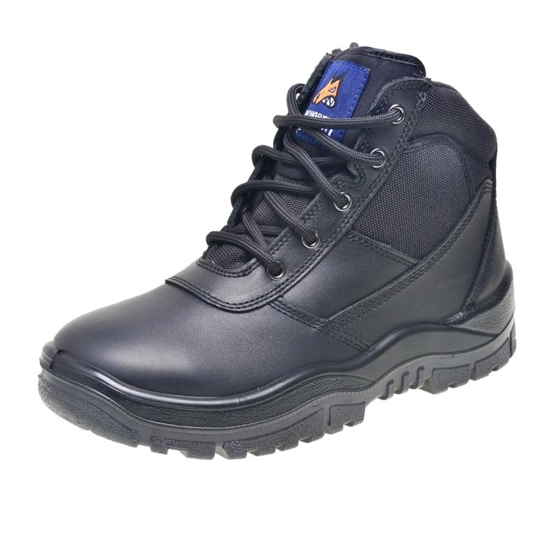 Mongrel 260020 Black Steel Toe Work Boots. Updated Style!