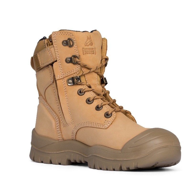 Mongrel 561050 Wheat Work Boots. Safety Steel Toe Cap