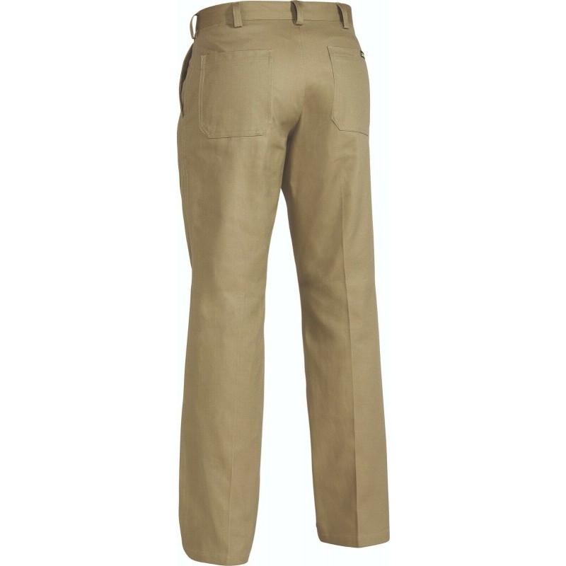 Bisley "BP6007" Men's Cotton Drill Work Pants - Bisley - Clothing
