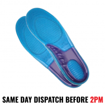 Gel Insoles. High Quality. Arch Support. Foot Massaging. Men's & Women's Sizes 
