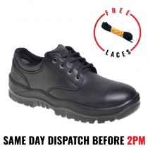 Mongrel Boots, 210025, Steel Toe, Black 'Derby', Brand New, Safety Work Shoe.