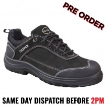 Oliver Work Boots, 34613, Black Steel Toe Safety Jogger, Lace-Up - Pre Order 