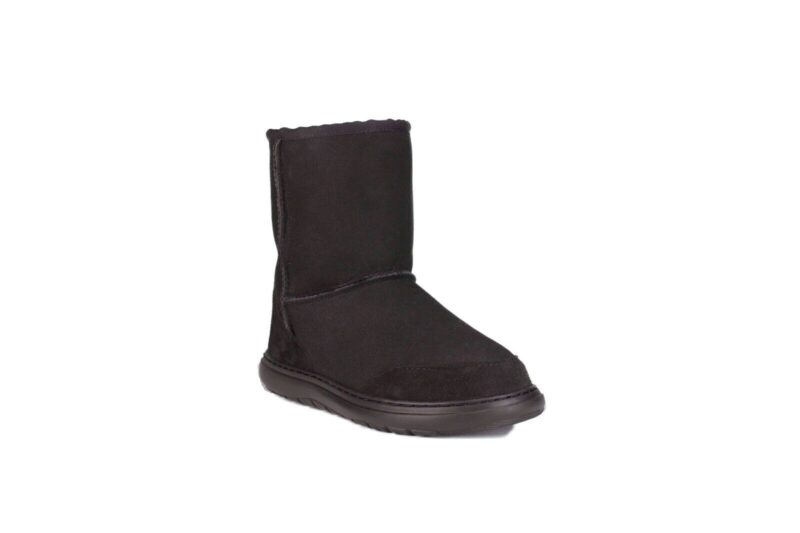 Shearers ACTIV UGG BOOT BLACK - Australian Made With Australian Sheep Skin