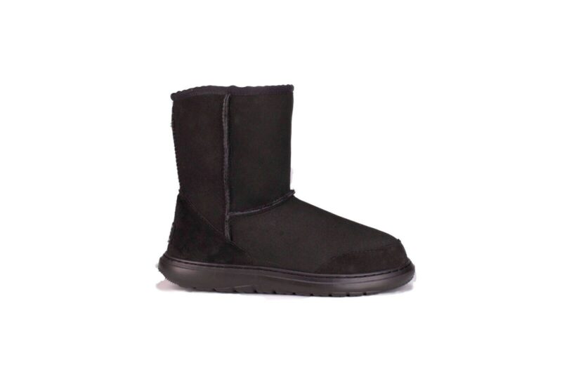 Shearers ACTIV UGG BOOT BLACK - Australian Made With Australian Sheep Skin