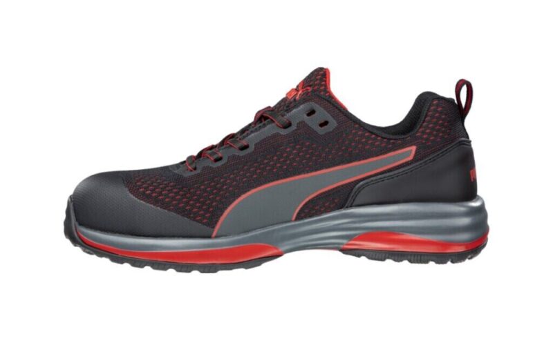 Puma SPEED RED/BLACK 644497 - Light Weight Safety Work Jogger / Shoes