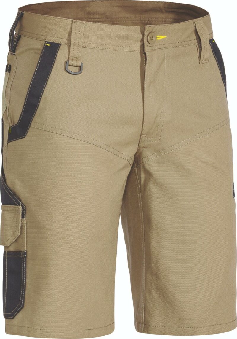 Bisley BSHC1130 - FLEX & MOVE - Men's Stretch Work Shorts FITTED MODERN COMFORT