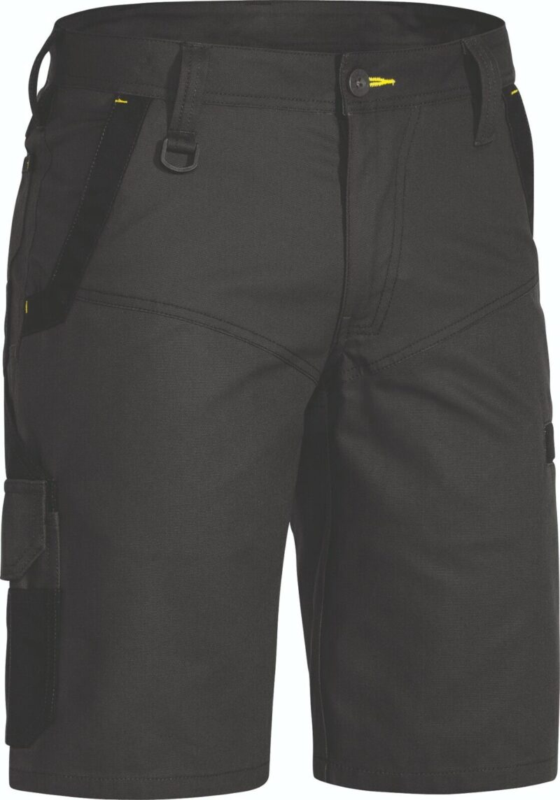 Bisley BSHC1130 - FLEX & MOVE - Men's Stretch Work Shorts FITTED MODERN COMFORT